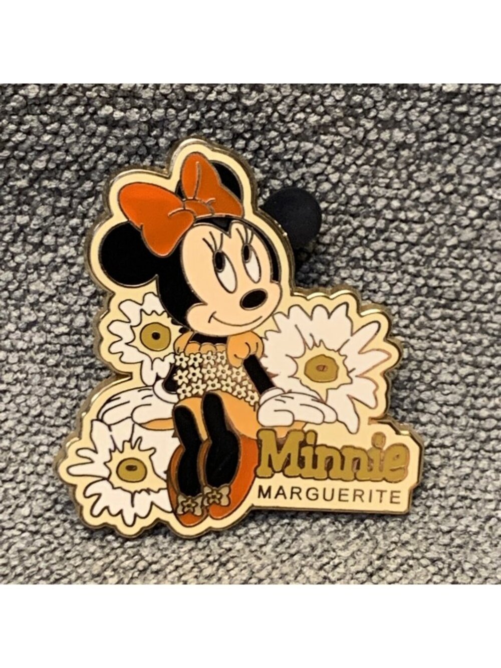 Disney Minnie Bouquet Flower Marguerite Limited Edition 3000 Trading Pin KG